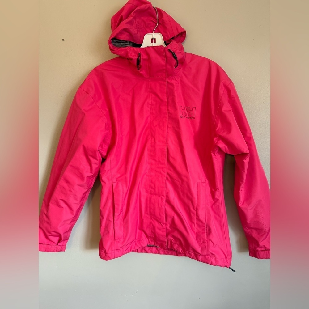 Helly Hansen Vibrant Pink Outdoor Jacket womens size S